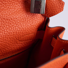 Hermes Kelly 28 Clemence Feu - Y Stamp