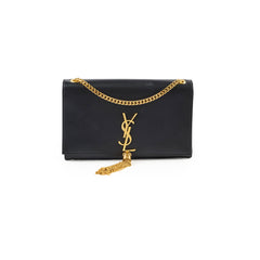 Saint Laurent Kate Tassle Bag Black