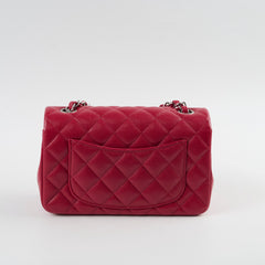 Chanel Caviar Mini Rectangular Red Series 26