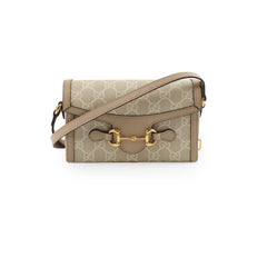 Gucci Mini Horsebit 1955 Bag Beige