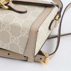 Gucci Mini Horsebit 1955 Bag Beige