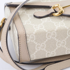 Gucci Mini Horsebit 1955 Bag Beige