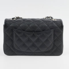 Chanel Caviar Mini Rectangular Black Series 26