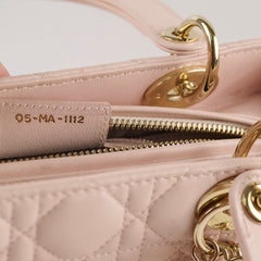 Christian Dior Medium Lady Dior Pink
