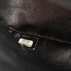Chanel Caviar Maxi Single Flap Black Series 13