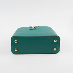 Louis Vuitton Capucines Mini with Exotic Handle and Strap Greenn 2024