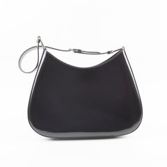Prada Cleo Leather Shoulder Bag Black