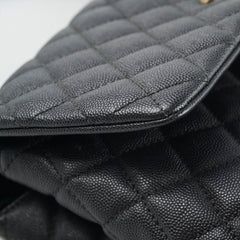 Chanel Medium COCO Handle Caviar Black