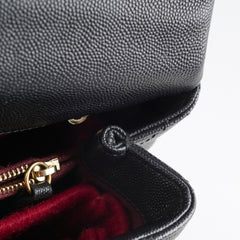 Chanel Medium COCO Handle Caviar Black