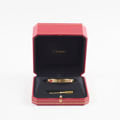 HOLD-Cartier Love Bracelet Size 17 Yellow Gold 2024