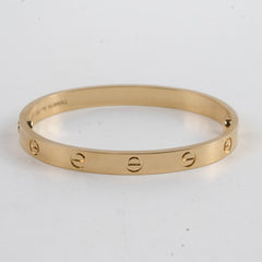 HOLD-Cartier Love Bracelet Size 17 Yellow Gold 2024