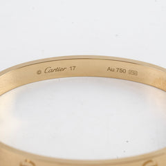 HOLD-Cartier Love Bracelet Size 17 Yellow Gold 2024