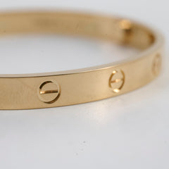 HOLD-Cartier Love Bracelet Size 17 Yellow Gold 2024