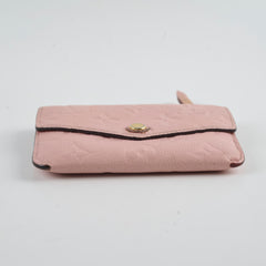 Louis Vuitton empriente cles pink key ring chain pouch