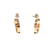 Cartier Love Hoop Earrings Medium Model 6 Diamonds 2023