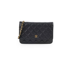 Chanel Wallet On Chain WOC Caviar Black