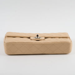 Chanel East West Caviar Seasonal Flap Beige