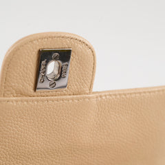 Chanel East West Caviar Seasonal Flap Beige