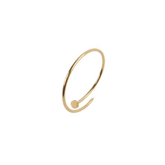 Cartier Small Model Juc Bracelet Size 17 Yellow Gold