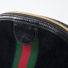 Gucci Ophidia Small Crossbody Bag Suede Black