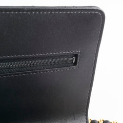 Chanel Wallet On Chain WOC Lambskin Black GHW