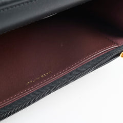 Chanel Wallet On Chain WOC Lambskin Black GHW