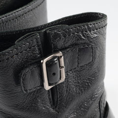 Prada Leather Boots Black Size 37