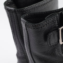 Prada Leather Boots Black Size 37