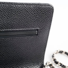 Chanel Wallet On Chain WOC Caviar Black