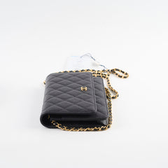 Chanel Wallet On Chain WOC Caviar Black GHW