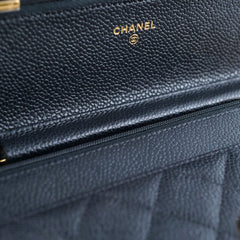 Chanel Wallet On Chain WOC Caviar Black GHW
