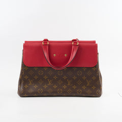 Louis Vuitton Venus Satchel Monogram Red