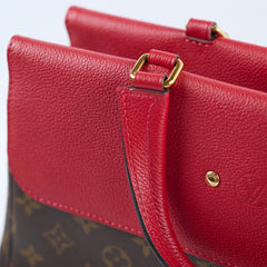 Louis Vuitton Venus Satchel Monogram Red