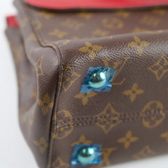 Louis Vuitton Venus Satchel Monogram Red