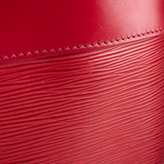 Louis Vuitton Epi Passy GM Bag Red