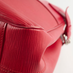 Louis Vuitton Epi Passy GM Bag Red