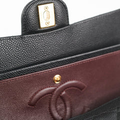 Chanel Classic Flap Medium/Large Black (Microchip)
