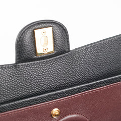 Chanel Classic Flap Medium/Large Black (Microchip)