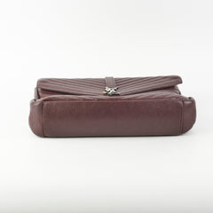 Saint Laurent College Burgundy Large
