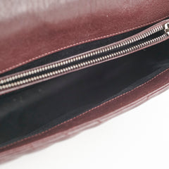 Saint Laurent College Burgundy Large