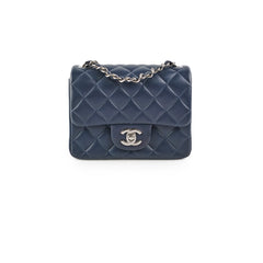 Chanel Mini Square Navy