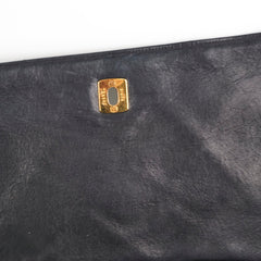 Chanel Vintage Lambskin Black Shoulder Bag