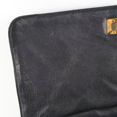 Chanel Vintage Lambskin Black Shoulder Bag