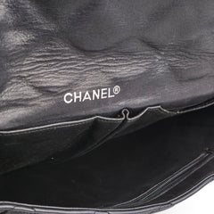 Chanel Vintage Lambskin Black Shoulder Bag
