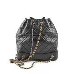 Chanel Gabrielle Small Black Backpack