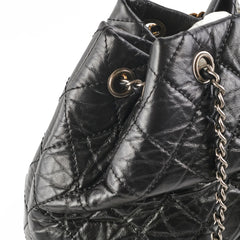 Chanel Gabrielle Small Black Backpack