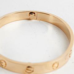 Cartier Love Bracelet Size 17 Yellow Gold 2024