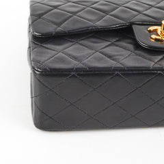 Chanel Vintage Medium/Large Double Classic Flap Black