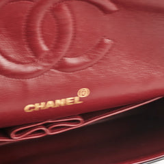 Chanel Vintage Medium/Large Double Classic Flap Black
