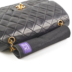 Chanel Vintage Medium/Large Double Classic Flap Black